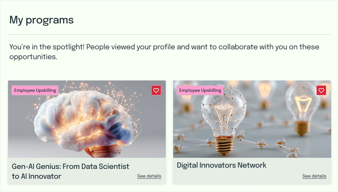 Personalized AI Learning Programs